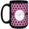 Moroccan 15 Oz Coffee Mug - Black (Personalized)