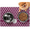 Moroccan Dog Food Mat - Small w/ Name and Initial