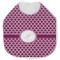 Moroccan Jersey Knit Baby Bib w/ Name and Initial