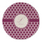 Moroccan Round Linen Placemat (Personalized)