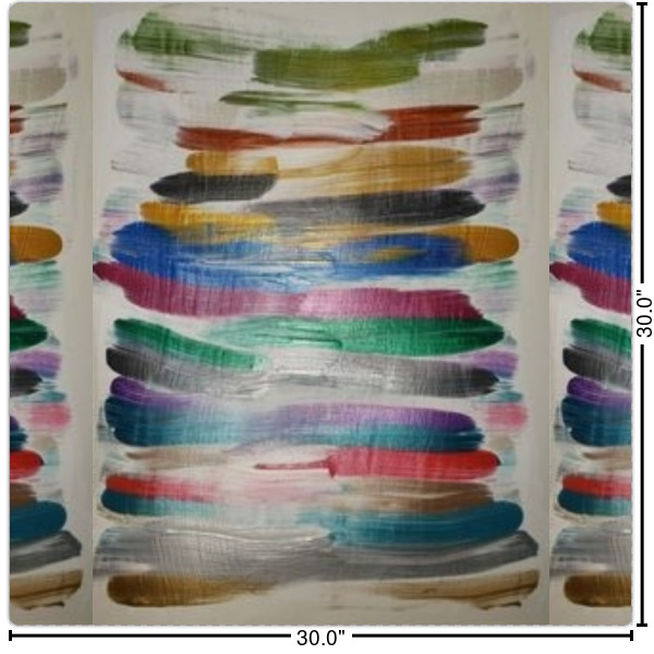 Custom Design Your Own Square Decal - XLarge