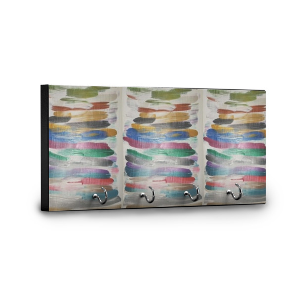 Custom Design - Key Hanger - Front View with Hooks