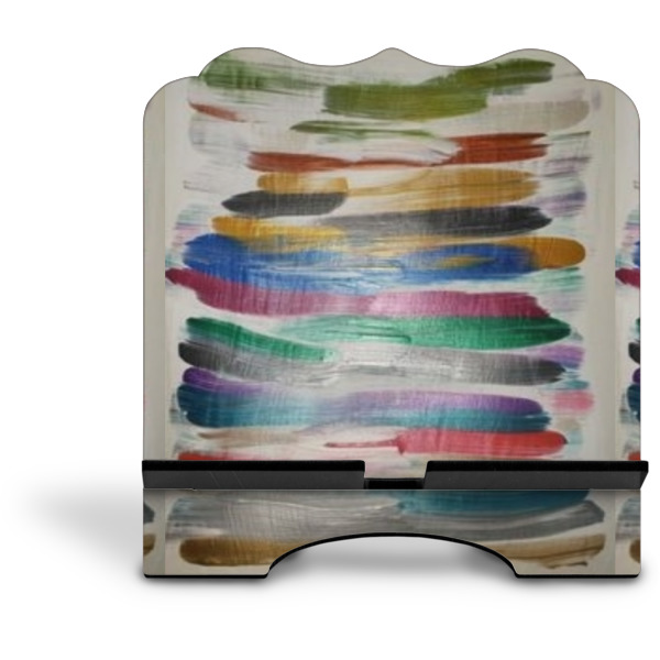 Custom Design - Stylized Tablet Stand - Front without iPad