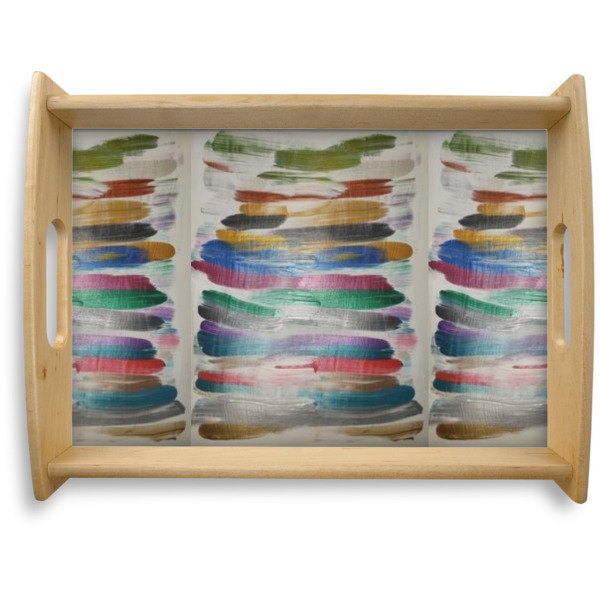 Custom Design Your Own Natural Wooden Tray - Large