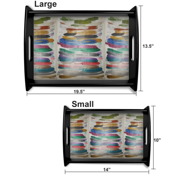 Custom Design - Serving Tray Black Sizes