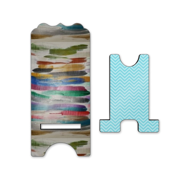Custom Design - Stylized Phone Stand - Front & Back - Small