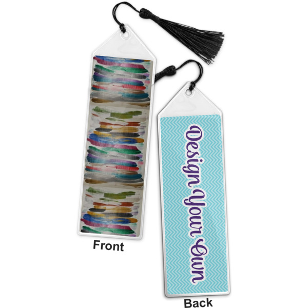 Custom Design - Bookmark w/ Tassel - Front and Back