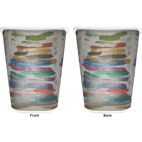 Custom Design - Waste Basket - White - Double Sided - Approval