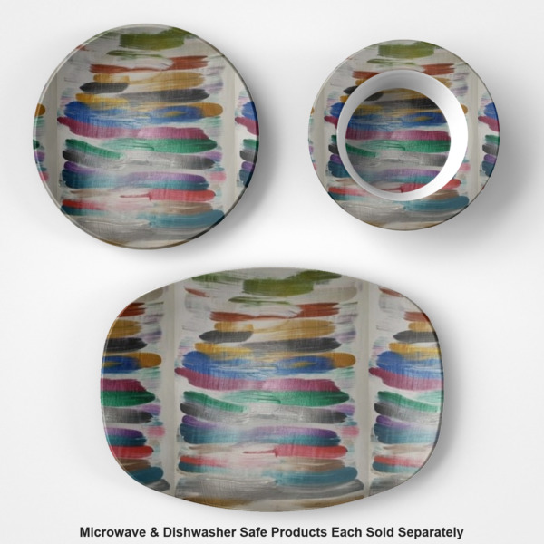 Custom Design - Microwave Safe Composite Polymer Plastic Dishware - Group