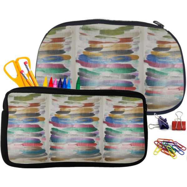 Custom Design - Pencil / School Supplies Bags Small and Medium