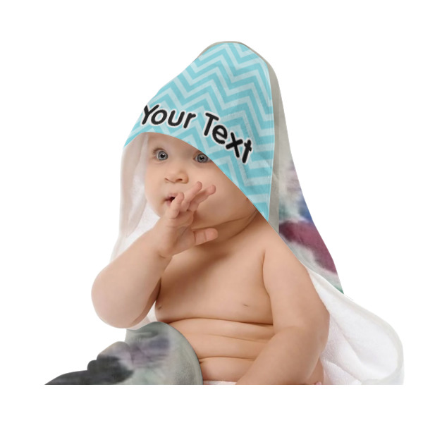 Custom Design - Baby Hooded Towel on Child