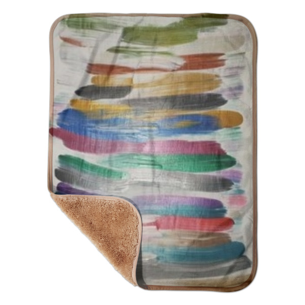 Custom Design Your Own Sherpa Baby Blanket - 30" x 40"