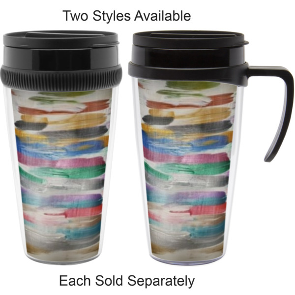 Custom Design - Acrylic Travel Mugs - With & Without Handle