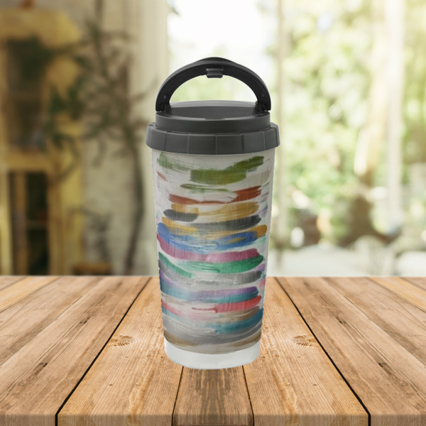 Custom Design - Stainless Steel Travel Cup - Lifestyle