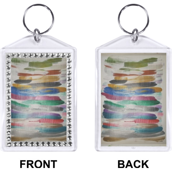 Custom Design - Bling Keychain (Front + Back)