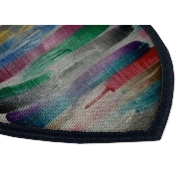 Custom Design - Iron On Patch - Shield - Style B - Closeup