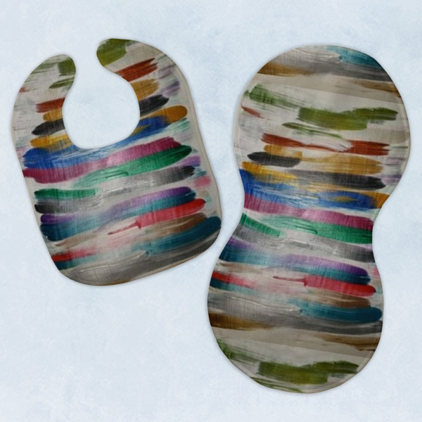 Custom Design Your Own Baby Bib & Burp Set