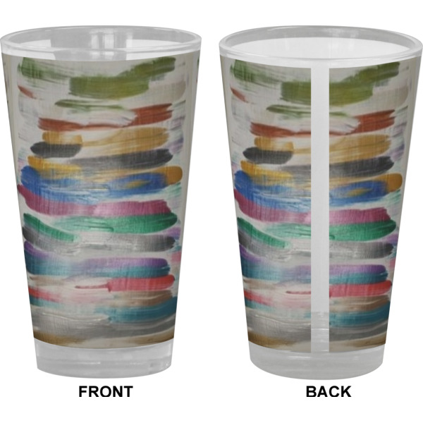 Custom Design - Pint Glass - Full Color - Front & Back Views