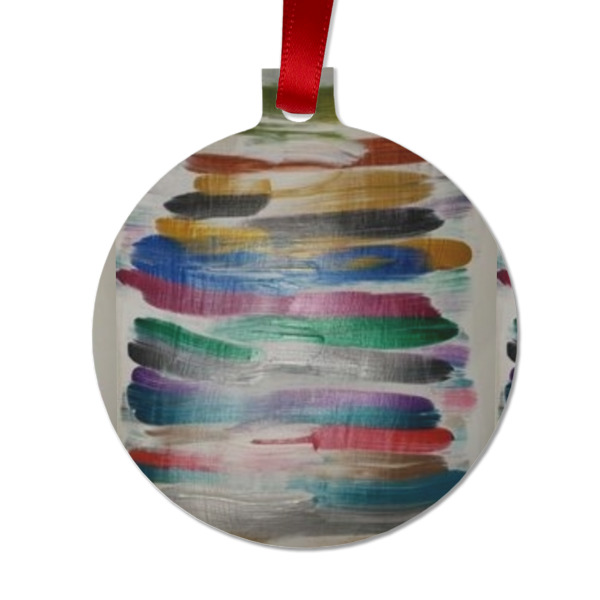 Custom Design - Metal Ball Ornament - Front