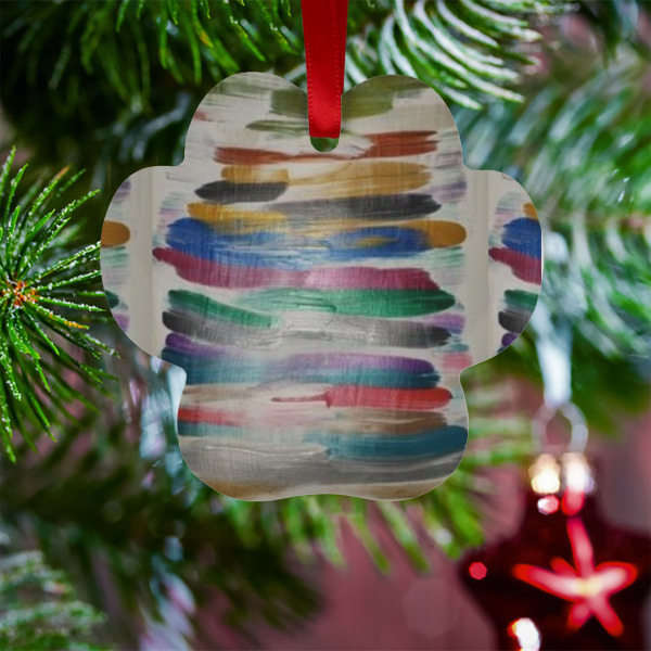 Custom Design - Metal Paw Ornament - Lifestyle