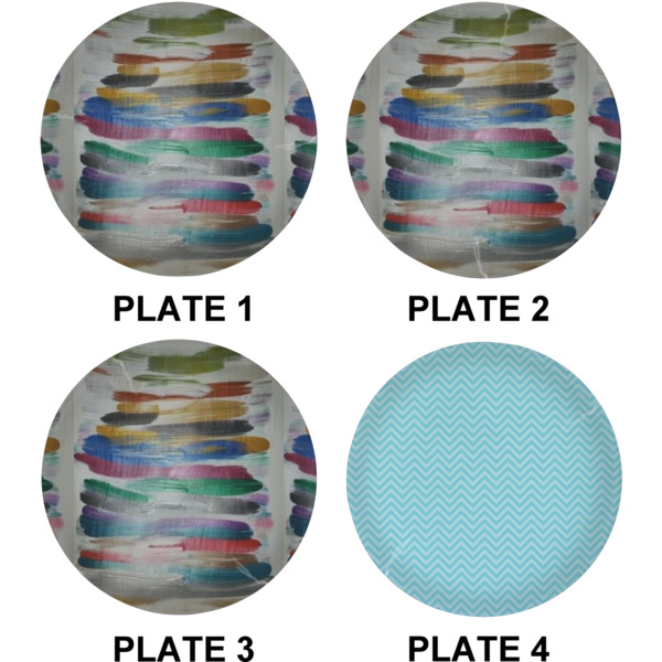 Custom Design - Set of Lunch / Dinner Plates (Approval)
