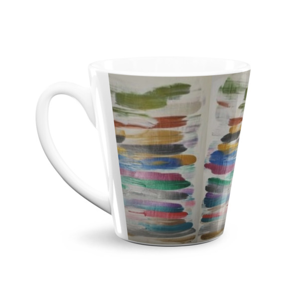 Custom Design - 12 Oz Latte Mug - Front