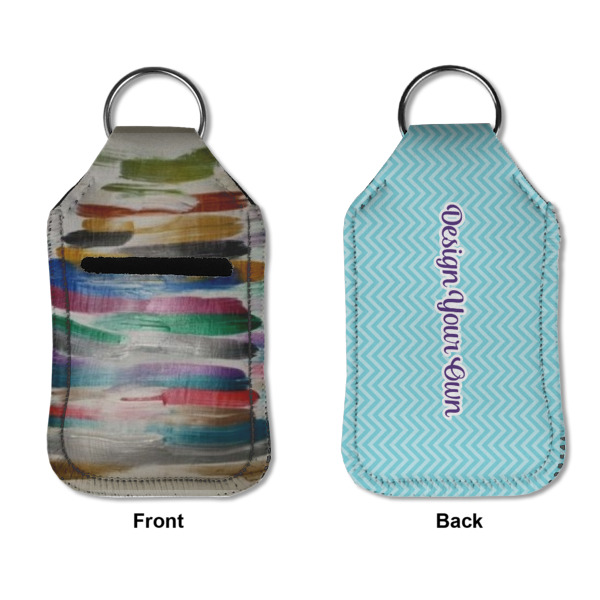 Custom Design - Sanitizer Holder Keychain - Small APPROVAL (Flat)
