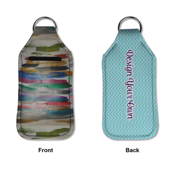 Custom Design - Sanitizer Holder Keychain - Large APPROVAL (Flat)