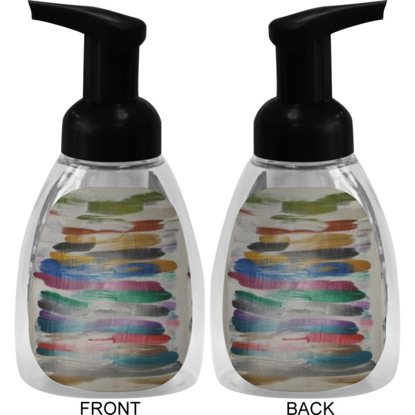 Custom Design - Foam Soap Bottle - Black - Front & Back