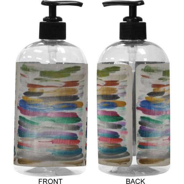 Custom Design - 16 oz Plastic Liquid Dispenser (Approval) - Black