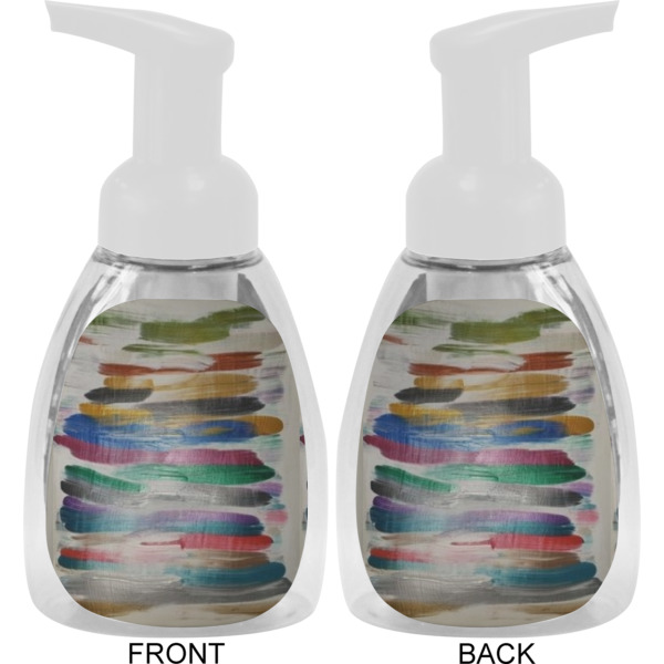 Custom Design - Foam Soap Bottle - White - Front & Back
