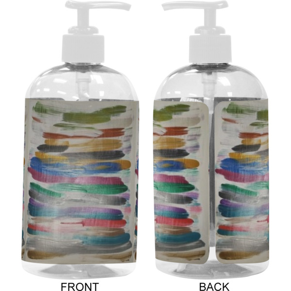 Custom Design - 16 oz Plastic Liquid Dispenser - Approval - White