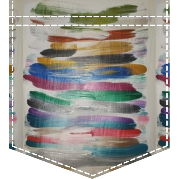 Custom Design Your Own Iron On Faux Pocket