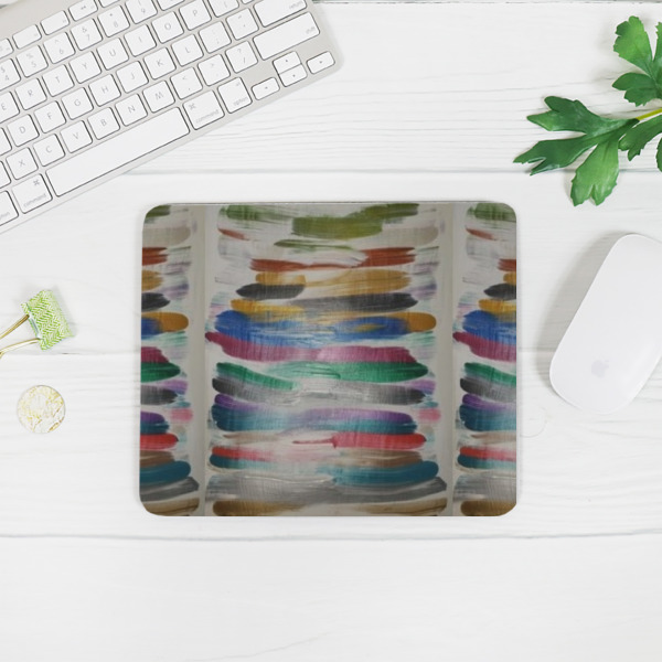 Custom Design - Rectangular Mouse Pad - LIFESTYLE 2