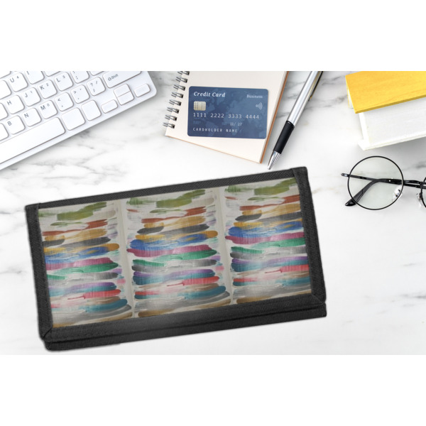 Custom Design - DyeTrans Checkbook Cover - LIFESTYLE