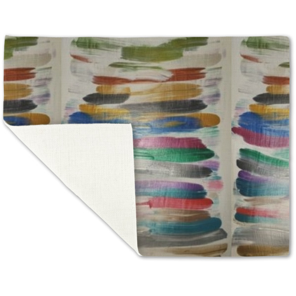 Custom Design - Linen Placemat - Folded Corner (single side)
