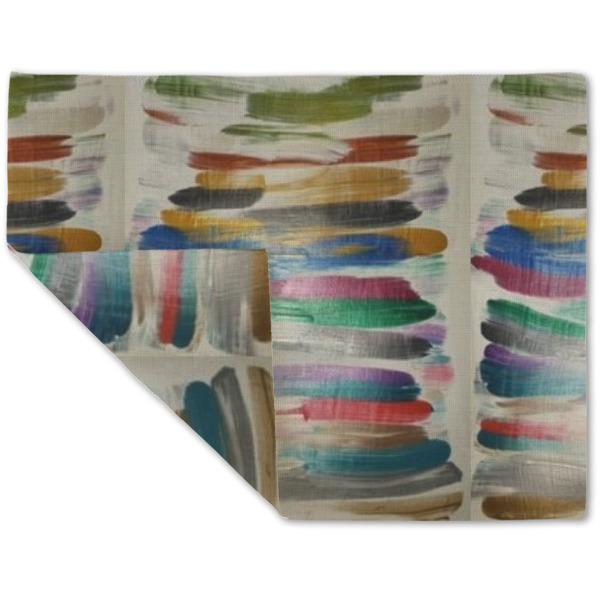 Custom Design - Linen Placemat - Folded Corner (double side)