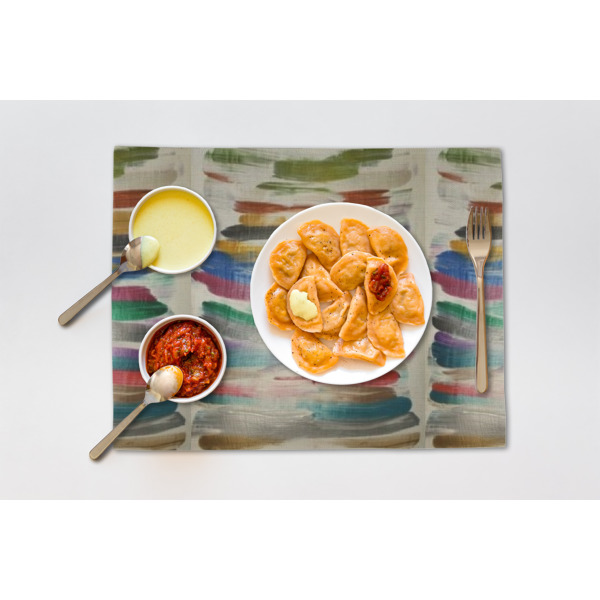 Custom Design - Linen Placemat - Single - Lifestyle