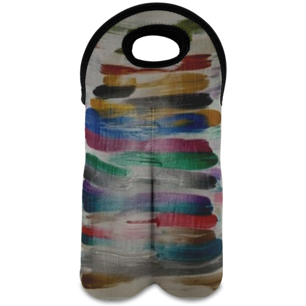 Custom Design Your Own Wine Tote Bag - 2 Bottles