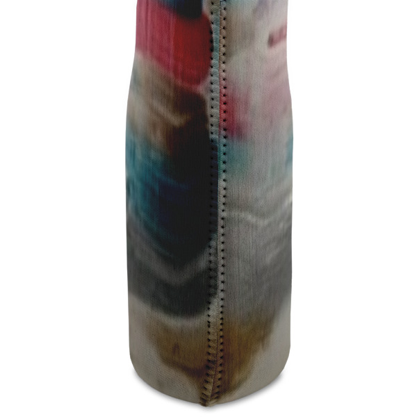 Custom Design - Double Wine Tote - Side Closeup