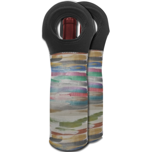 Custom Design - Wine Tote Bag - Two Bags