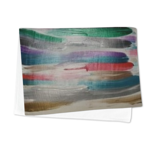 Custom Design - Microfiber Dish Towel - FOLDED HALF