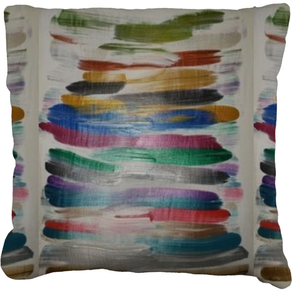 Custom Design Your Own Faux-Linen Throw Pillow 26"