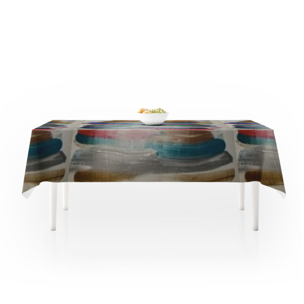 Custom Design - Tablecloths (58"x102") - LIFESTYLE (side view)