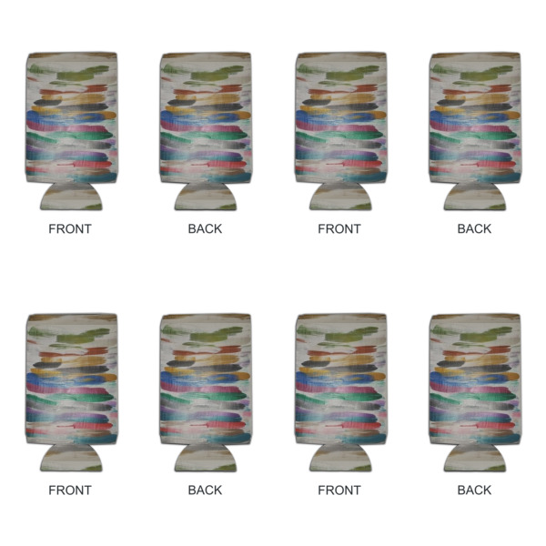 Custom Design - Can Cooler - 16oz - Set of 4 - Front & Back