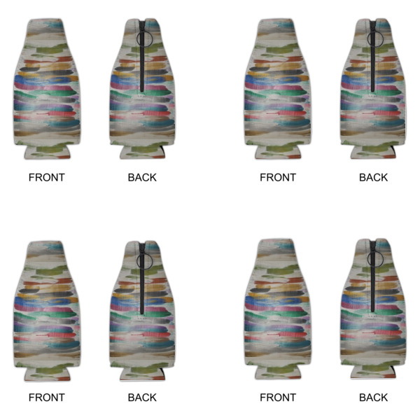 Custom Design - Zipper Bottle Cooler - Set of 4 - Approval