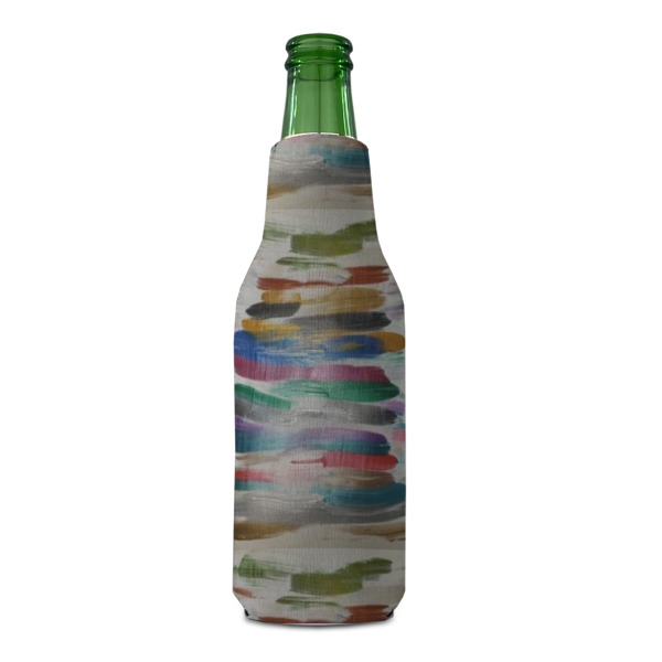 Custom Design - Zipper Bottle Cooler - FRONT (bottle)