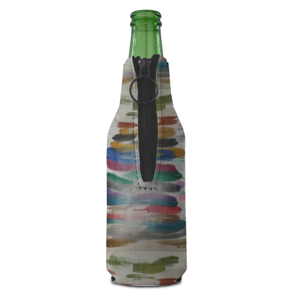 Custom Design - Zipper Bottle Cooler - BACK (bottle)