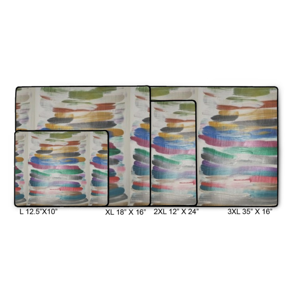 Custom Design - Gaming Mats - Size Chart