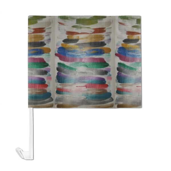 Custom Design - Car Flag - Large - FRONT